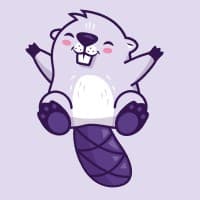The Happy Beavers logo