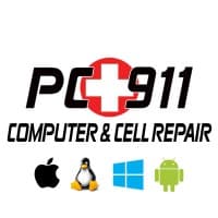 PC 911 Computer & Cell repair logo