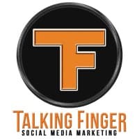 Talking Finger social media and digital marketing agency logo