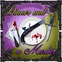 Dinner and a Murder Mystery Games logo