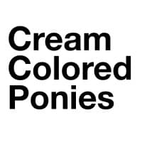 Cream Colored Ponies logo