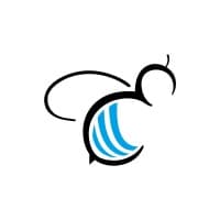 bluebee creation logo