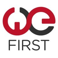 We First logo