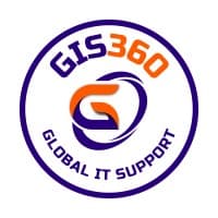 GIS360 GLOBAL IT SUPPORT logo