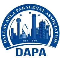 Dallas Area Paralegal Association logo