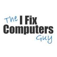The "I Fix Computers" Guy logo