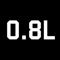 0.8L logo