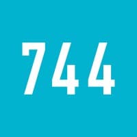 744 werbeagentur logo