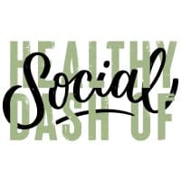 HEALTHY DASH OF SOCIAL logo