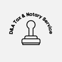D&A Tax & Notary Service logo