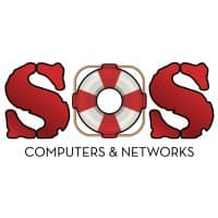 SOS Computers & logo