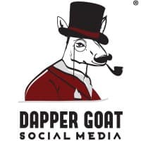 Dapper Goat Social Media logo