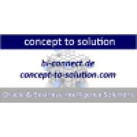 IngenieurbÃ¼ro concept to solution logo