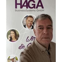 HAGA BusinessSystems logo
