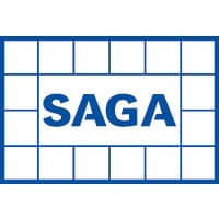 SAGA Hard- & logo