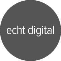echt digital logo