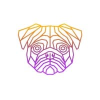 The Digital Pug logo