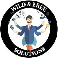 Wild & Free Solutions logo