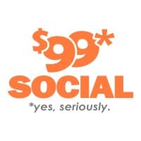 $99 Social logo