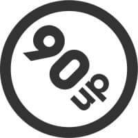 90up logo