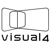 visual4 logo