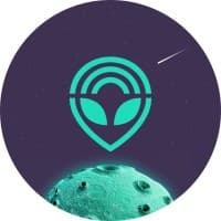 Alien eyes logo