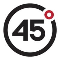 45 Degrees North logo