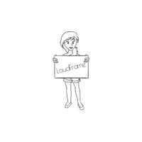 LoudFrame logo