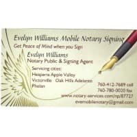 Evelyn Williams Mobile Notary Signing Agent logo