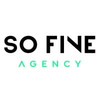 SO FINE interactive communication agency logo