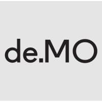 de.MO branding and design logo
