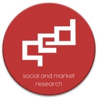 qed social and market research logo