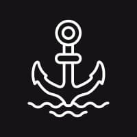 White Anchor logo
