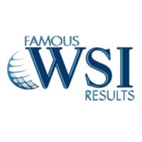 Famous WSI Results logo