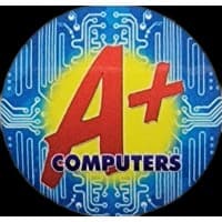 A Plus Computers logo