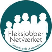 Fleksjobber NetvÃ¦rket logo