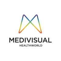 Medivisual Healthworld logo
