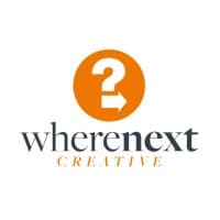 WhereNext logo