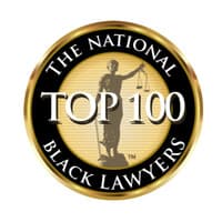 The National Black Lawyers Top 100 and Top 40 Under 40 logo
