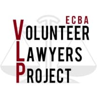 ECBA Volunteer Lawyers Project logo