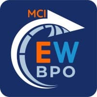 EastWest BPO â€”MCI PHILIPPINES logo