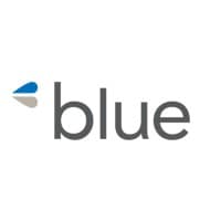 Blue & logo
