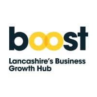 Boost; Lancashire's Business Growth Hub logo
