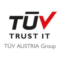 TÃœV TRUST IT Unternehmensgruppe TÃœV AUSTRIA logo