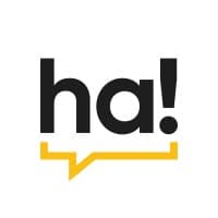 HA! Marketing logo