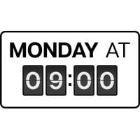 Monday at Nine logo