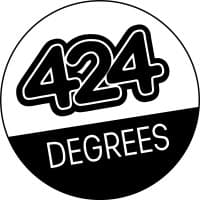 424 Degrees logo