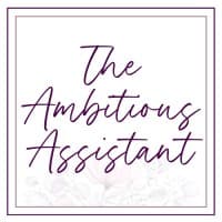 The Ambitious Assistant logo