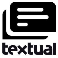 Textual logo