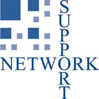 Network-support logo